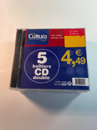 Lot boîtiers cd - 5,