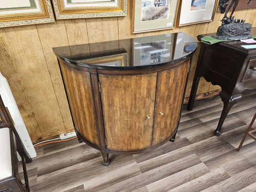 Modern demi lune console - demi,