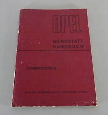 Opel Commodore A + GS Sedan + Coupe Stand 03/1967 Shop Manual