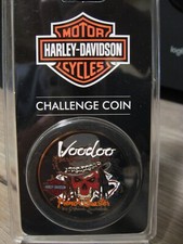 Voodoo Harley Davidson Emblem Challenge Coin - French Quarter - New Orleans, LA