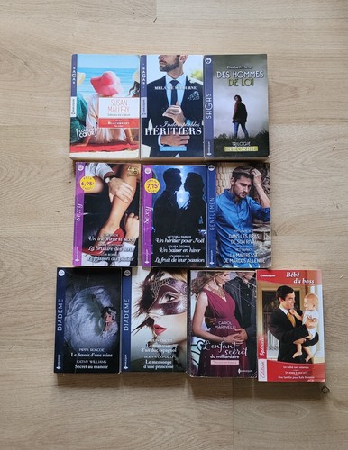 Lot livres harlequin 25 - lot, 10
