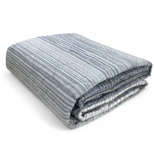Grey kot stripe light - grey,