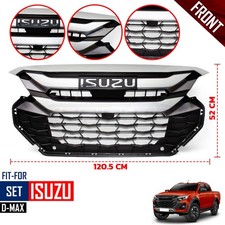 Grille avant corps haut gris noir compatible ISUZU D-MAX 4WD Pickup 2024-2025
