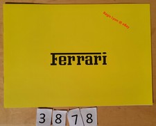 FERRARI GAMME 360 SPIDER/ MODENA/ 550 MARANELLO/ 456 M GT/GTA 8 Pages Fr 9/2000