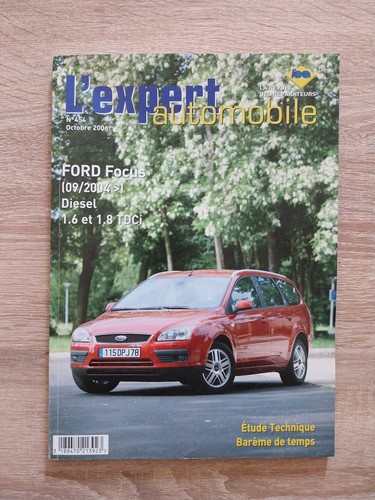 Revue technique ford - focus, 1.6