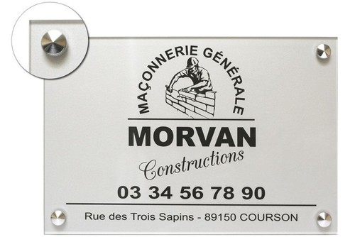Plaque professionnelle format - professionnelle,