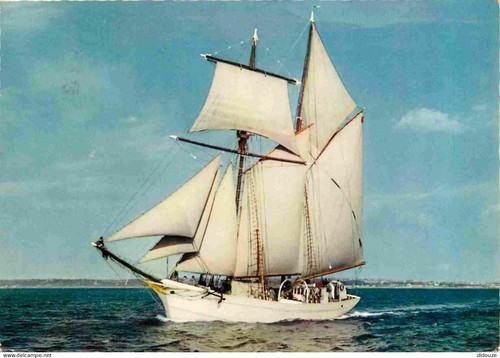 Carte postale bateaux - postale,