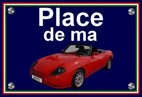 Plaque place ma - place, fiat