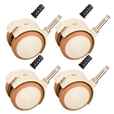 4 roulettes pivotantes pour meubles enfants roues en caoutchouc pour mouvement s