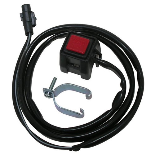 Bouton arrêt moteur - moteur, câbles
