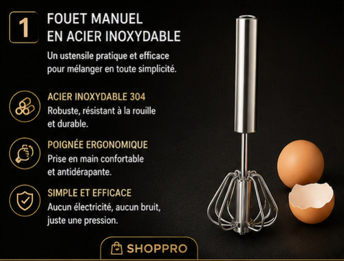 Fouet semi automatique - fouet,