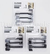 Pack of 9 - Ikea IVAR Hanger Hook for Side Unit, Gray 003.047.80 - NEW