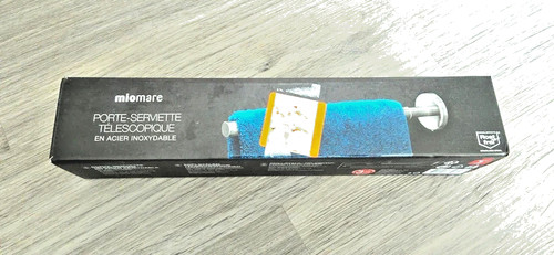 Porte serviette métal chromé