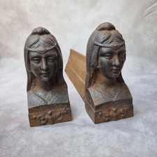 Paire de Chenets Anciens en