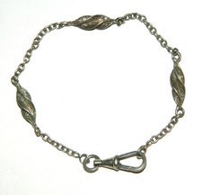 gourmette  en argent début