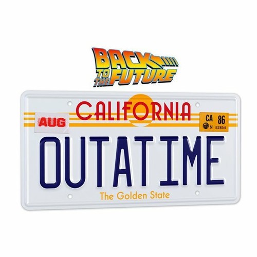 Retour vers futur plaque - retour,