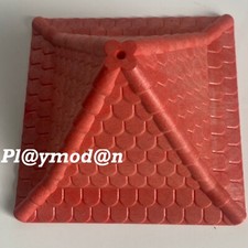 Playmobil Vintage 1977 Château Médiéval 1  Toiture Pointue rouge By Pl@mod@n