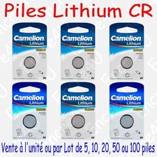 Pile Lithium 3V CR2016 CR2025 CR2032 CR2320 CR2325 CR2330 ... ( x 1 ou par Lot )