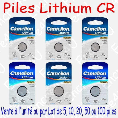 Pile lithium cr2016 cr2025 - lithium, 3v