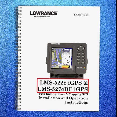 Lowrance lms 522c - lowrance, lms-527cdf