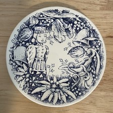 Gien France Meilleurs Voeux Porcelain Dish Plate Fruit Desert Tart 5” RARE 2016