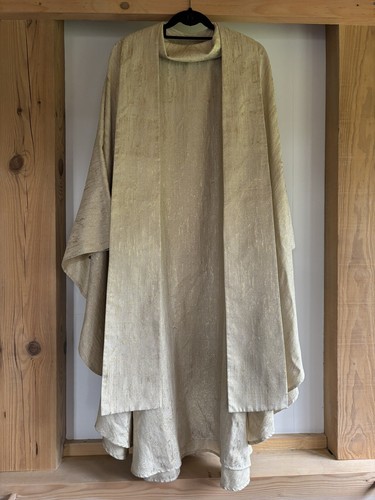 Chasuble liturgique dorée - chasuble,