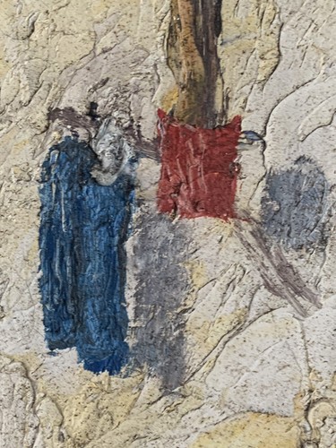 Tableau ancien huile - , paysage