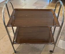 Table desserte roulante