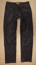 Jean cuir homme pantalon cuir Black Point taille W32 L32 50 (M) cuir véritable