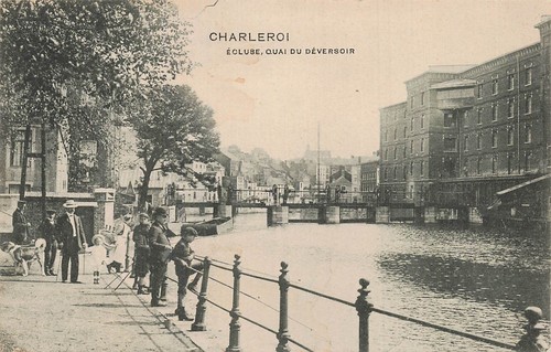 Belgique charleroi ecluse - belgique, quai