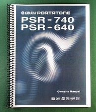Yamaha PSR-740 PSR-640