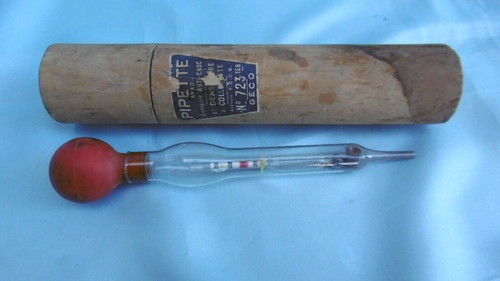 Pipette avec densimetre - pipette,