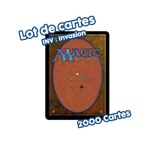 Lot 2000 cartes magic - cartes, magic: