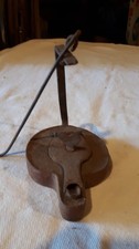lampe à huile .fer.