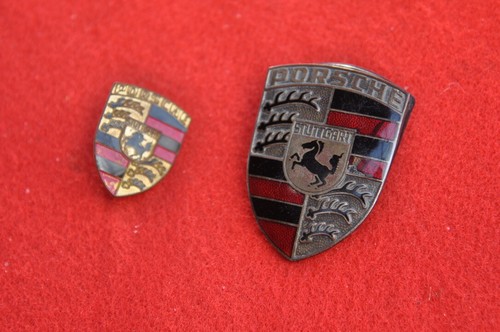 Véritable emblème porsche - emblème,