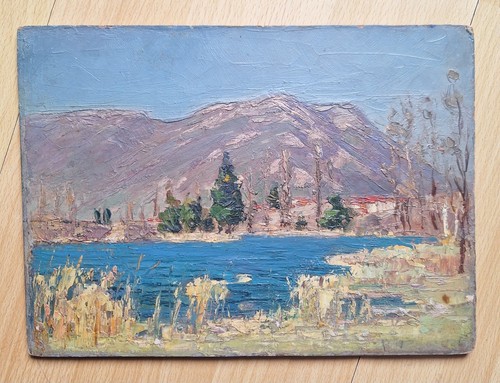 Peinture biface marcel mergier - biface,