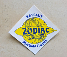 autocollant ancien  ZODIAC