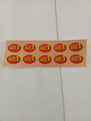 Stickers for aiwa walkman - for,