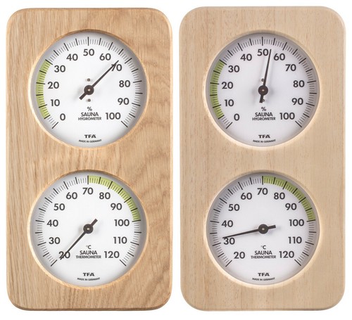 Sauna thermomètre hygromètre - thermomètre,