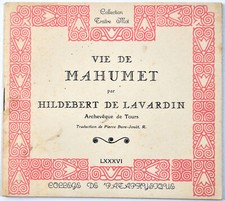 Pataphysique, Hildebert de Lavardin : VIE DE MAHUMET. Traitre Mot (1959 vulg.)