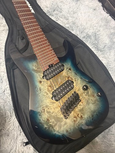 Ibanez rgms8pb cbs guitare - ibanez,