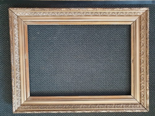 Ancien grand cadre bois - ancien, en