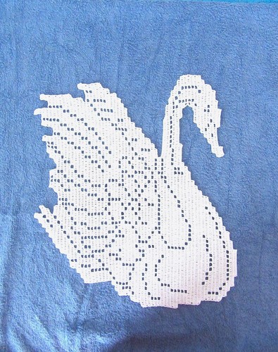 Grand cygne romantique - grand,