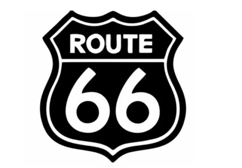 Sticker route taille 15cm - 66,