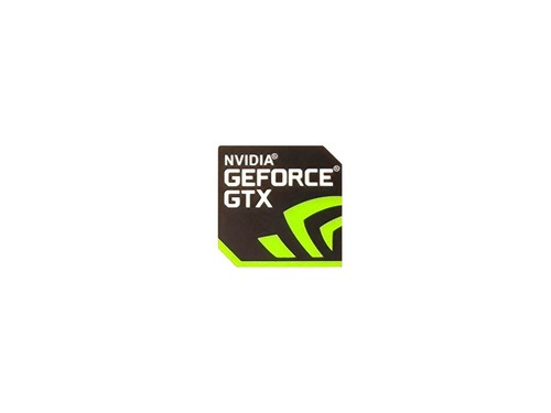 Sticker nvidia geforce gtx - sticker,