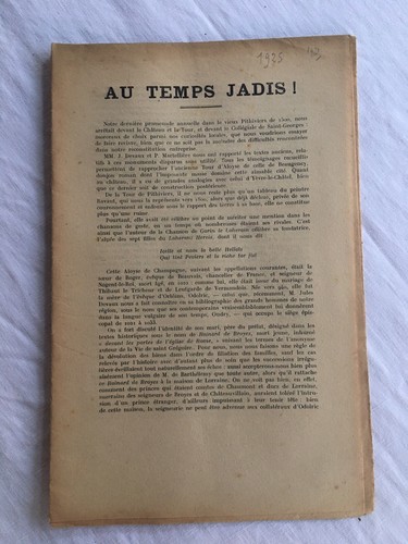 Perchellet temps jadis - au,