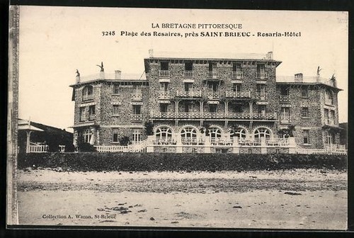 Cpa saint brieuc plage des - cpa,