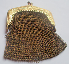 Antique Superb Gold Chaplain Wallet Vintage Accessory 5172