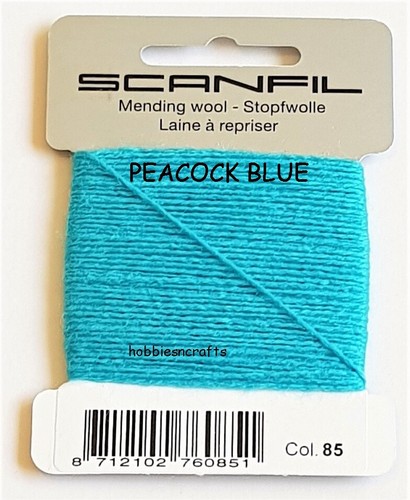Bleu paon scanfil - paon, fil