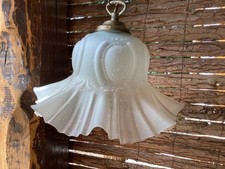 suspension, vintage, tulipe en